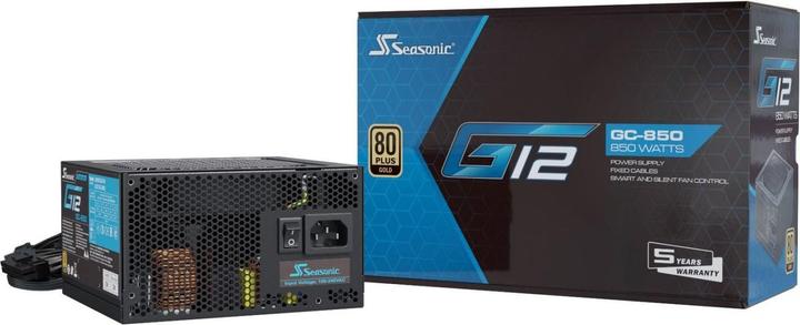 Actual product image Seasonic Power supply unit G12 GC-850 (850 W)