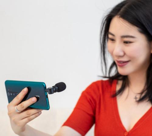 Actual product image Boya BY-M110 Microphone Smartphone Microphone