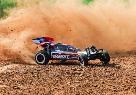 Produktbild Traxxas BUGGY BANDIT HD 1:10 2WD EP RTR RED w/USB-C Charger & Battery (RTR Ready-to-Run)