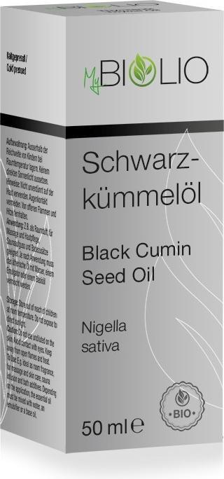 Produktbild MyBiolio Schwarzkümmelöl (Körperöl, 50 ml)