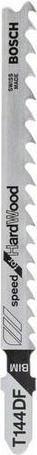 Actual product image Bosch Professional Zubehör PRO Hardwood fast T144DF jigsaw blade, 100 mm, 25 pcs.