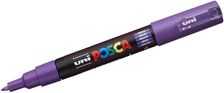 Actual product image Posca Marker PC-1M round tip (Violet, 0.70 mm, 1 x)