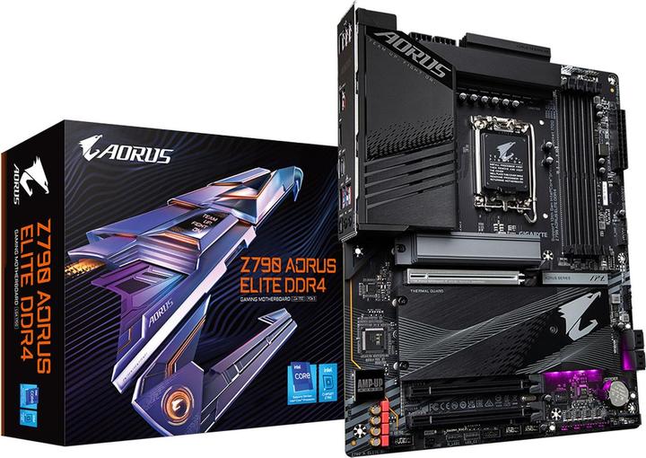 Produktbild Gigabyte Z790 AORUS ELITE DDR4 (LGA 1700, Intel Z790 Express, ATX)