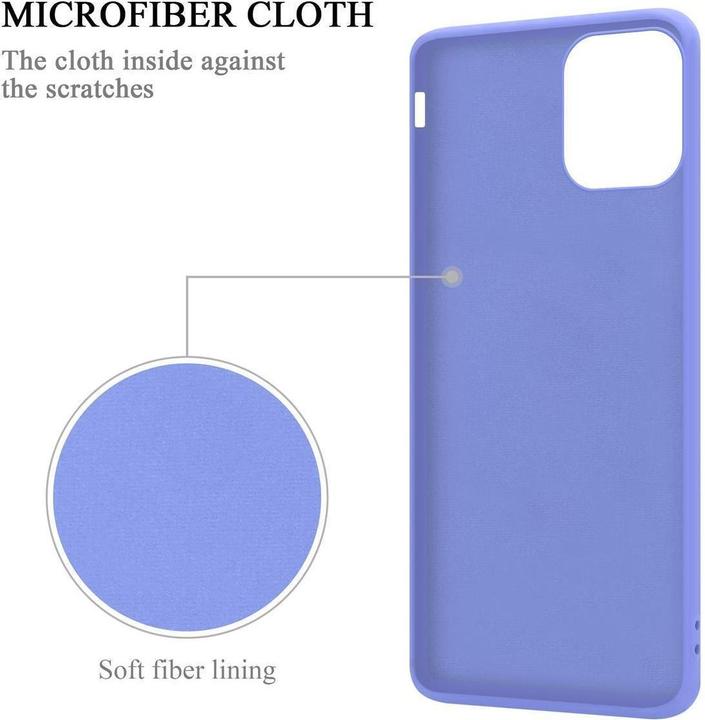 Actual product image Cadorabo TPU Liquid Ring Silicone Case Cover (Apple iPhone 13 Pro Max)
