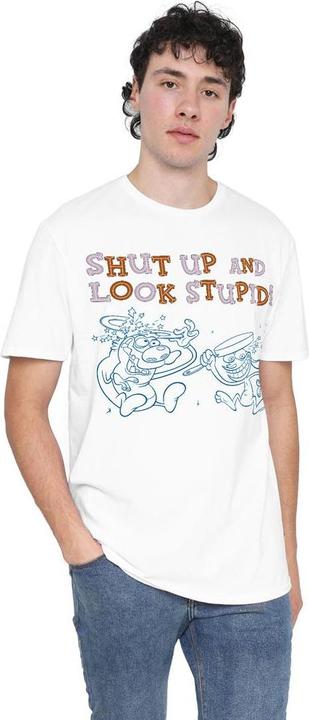 Produktbild Ren & Stimpy Shut Up And Look Stupid! TShirt (5XL)