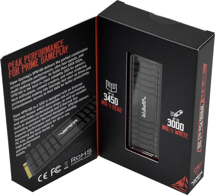 Produktbild Patriot Viper VPN100 (256 GB, M.2 2280)