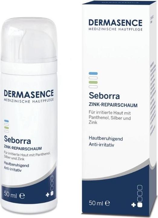 Dermasence Seborra Zink-Repairschaum Schaum (50 ml, 24h Creme)