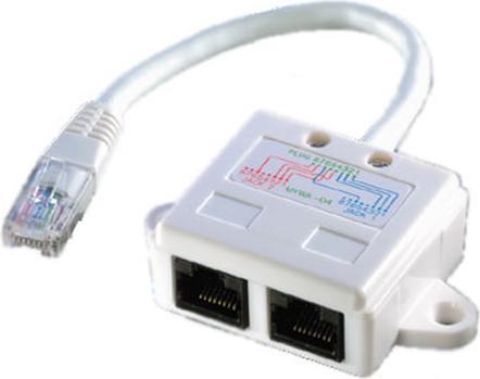 Produktbild Value RJ45 T-Adapter (RJ45, RJ45 (2x))