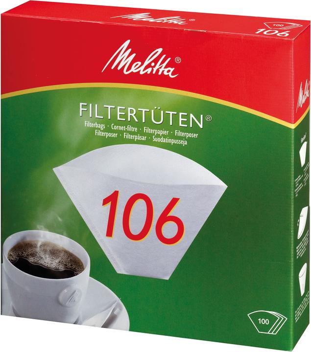Produktbild Melitta 100 Stück Filtertüten