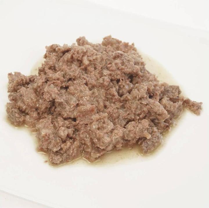 Produktbild Sanoro Muskelfleisch Pferd Pur Ergänzungsfutter (Senior, Welpe + Kitten, 6 Stk., 4800 g)