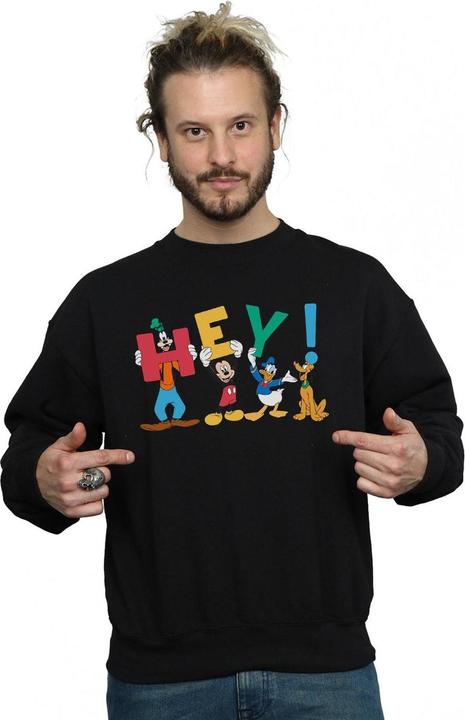 Immagine prodotto Disney Mickey Mouse Friends Hey Felpa Uomo (L)