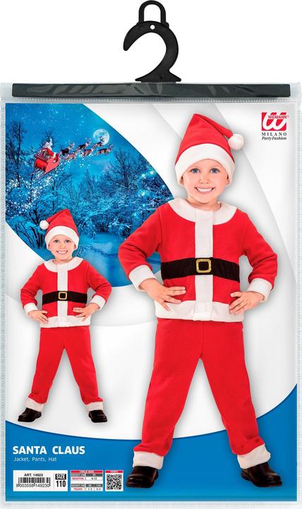 Produktbild Widmann Kinder Samichlaus Kostüm:oberteil, Hose, Mütze (110)