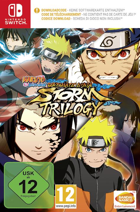 Produktbild Bandai Namco Naruto Shippuden Ultimate Ninja Storm Trilogy - Code in a Box (Switch, Switch Lite, Switch OLED, EN)