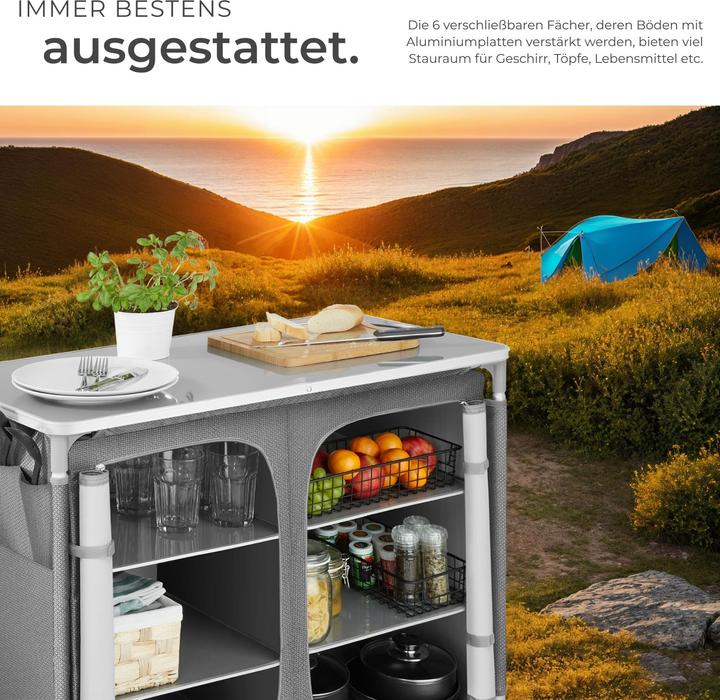 Immagine prodotto tectake Cucina da campeggio
