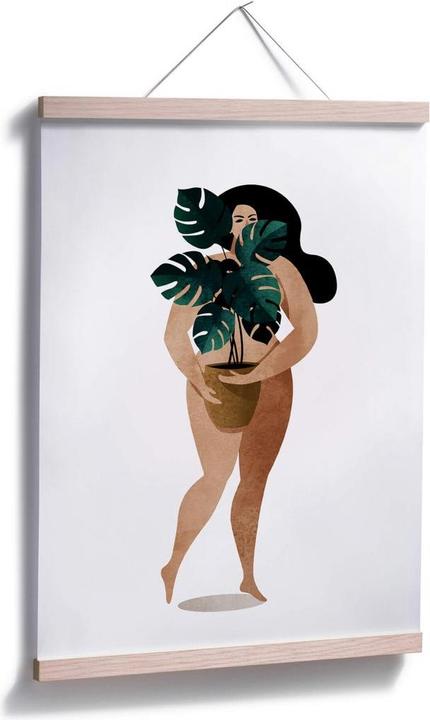 Produktbild Trenddeko Die nackte Frau (50 x 60 cm)