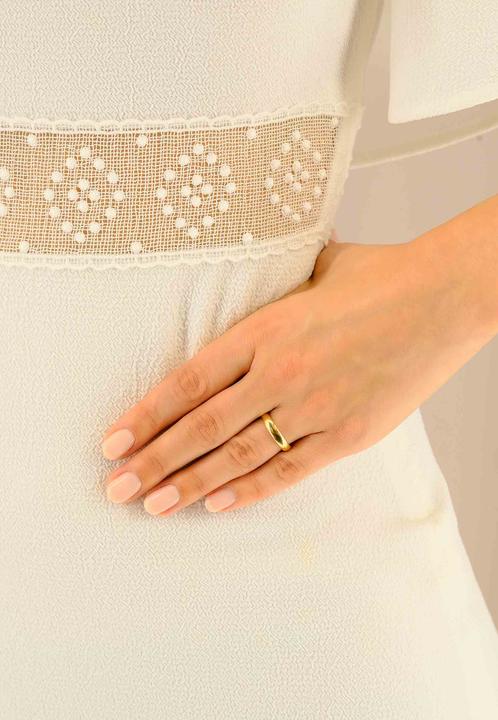 Actual product image Muau Wedding ring (57, 950 Platinum)