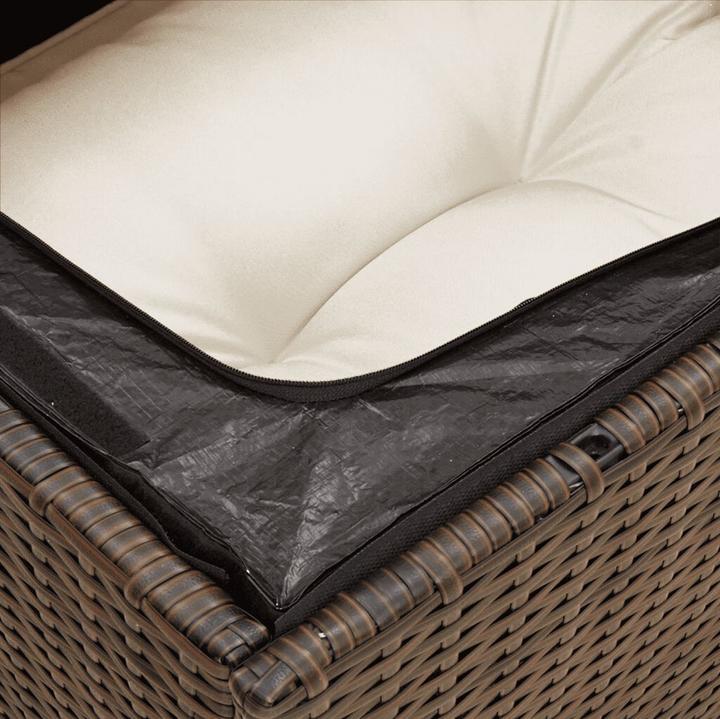 Image du produit VidaXL Meuble de jardin Canapé Ensemble de jardin Ensemble de jardin 7 pièces Marron