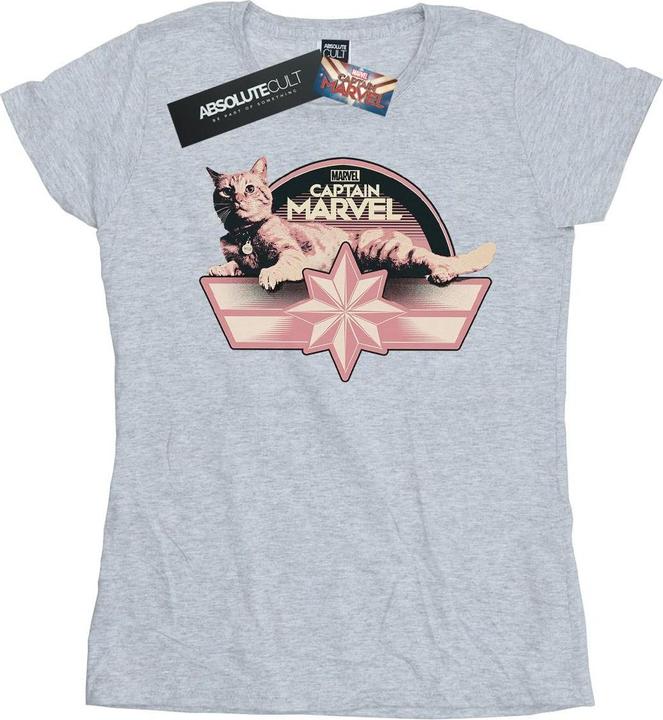 Actual product image Womens/Ladies Captain Chillin Goose Cotton T-Shirt (L)