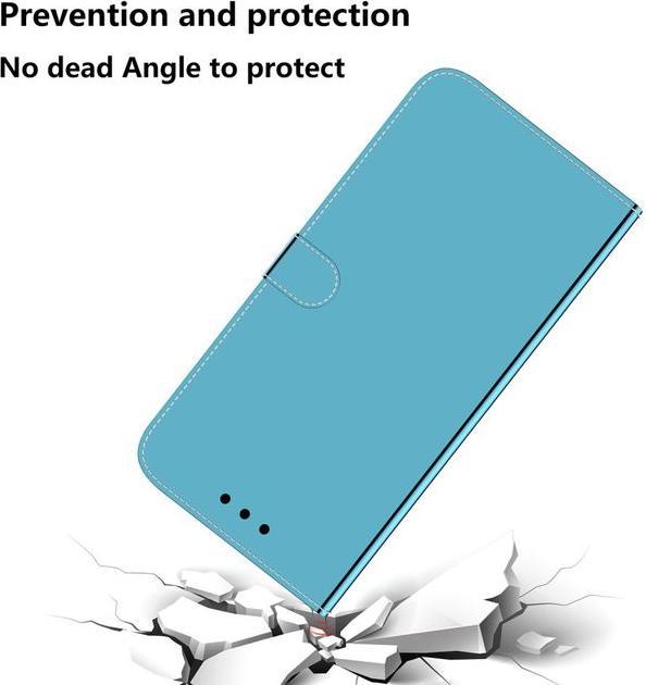 Actual product image MU Style Mirror Surface Bookcover Series (Huawei P40 Lite)