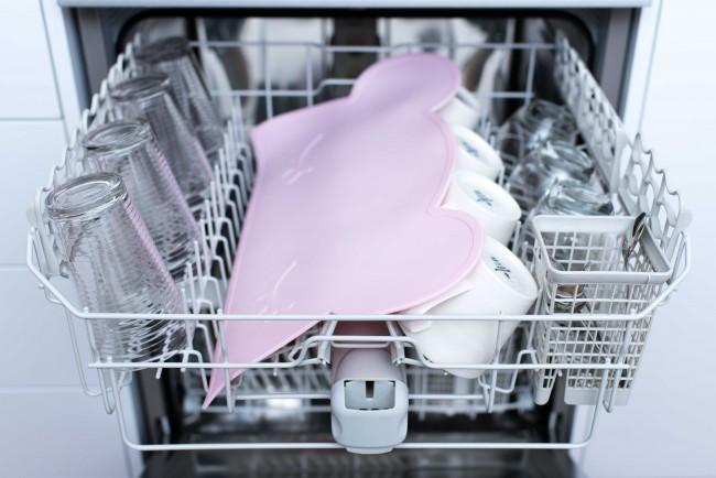 Image du produit We Might Be Tiny Set de table silicone Bunny Gris