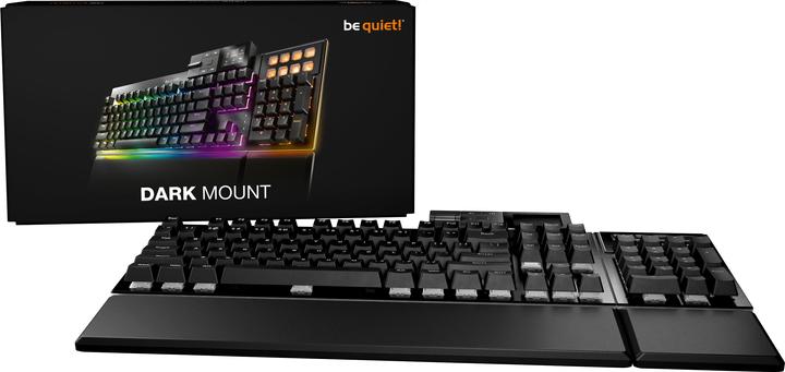 Actual product image be quiet! Dark Mount Silent Linear DE ISO (DE, Cable)