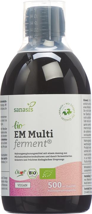 Actual product image Sanasis BIO EM Multi ferment (1 Piece, Liquid, 562 g)