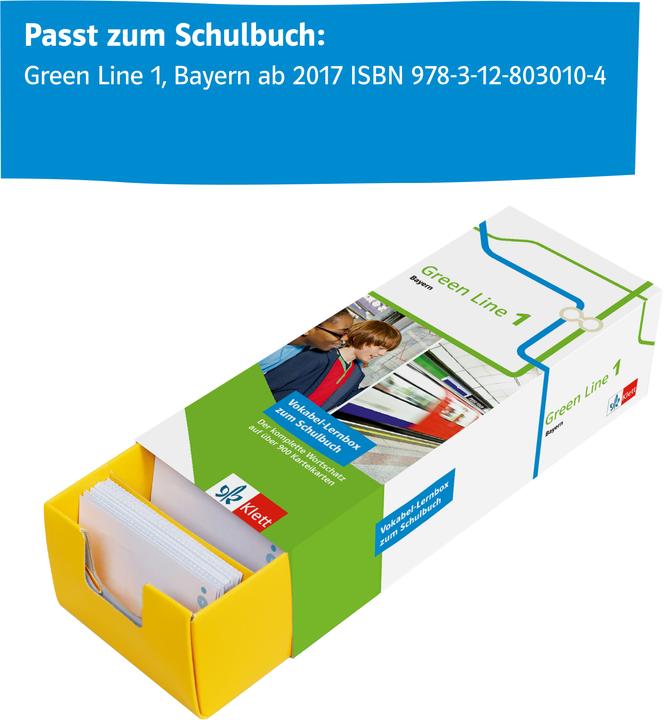 Image du produit Green Line 1 Bayern Klasse 5 Vokabel-Lernbox zum Schulbuch (Allemand, 2018)
