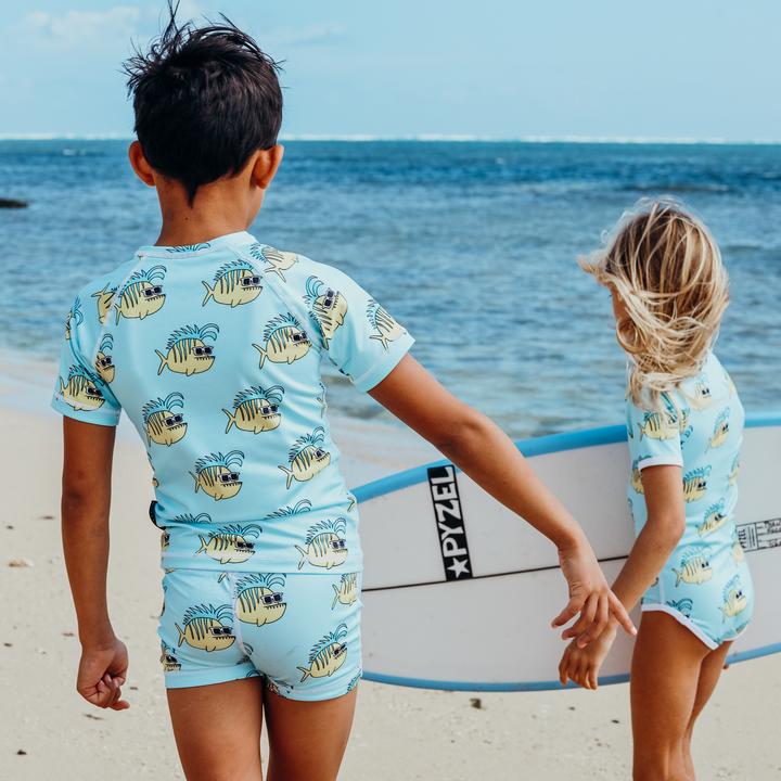 Produktbild Beach & Bandits UV Badeshorts Funky Fish (128)