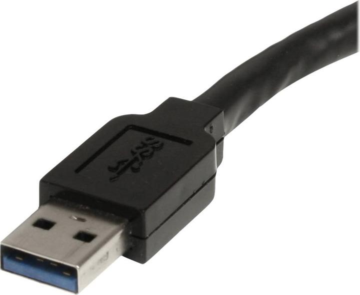 Actual product image StarTech 10 m active USB 3.0 SuperSpeed extension cable - plug/socket (10 m, USB 3.2 Gen 1)