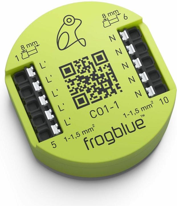 Actual product image Frogblue frogConnect1-1, leakage current discharge