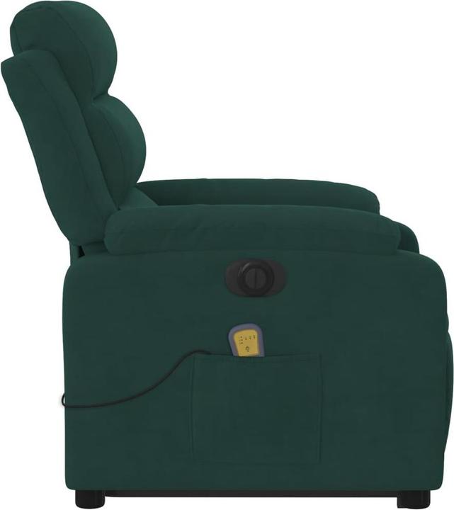Image du produit VidaXL Fauteuil de massage releveur électrique Velours