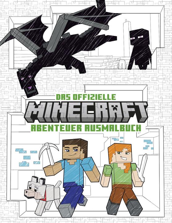 Produktbild Das offizielle Minecraft-Abenteuer-Ausmalbuch