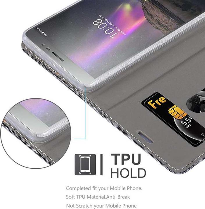 Actual product image Cadorabo Book Jeans Optics Cover (Lenovo P2)