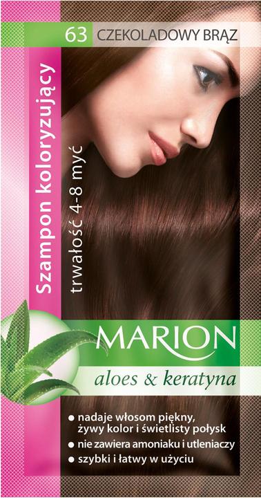 Produktbild Marion Malvorlagen Shampoo, 63 Schokoladenbraun, 40 ml (Hit) (40 ml)