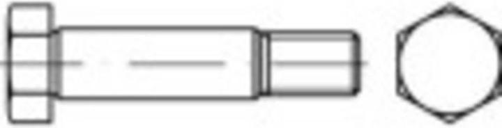 Produktbild Toolcraft Sechskant-Passschrauben M16 85 (10 Schrauben pro Stück)