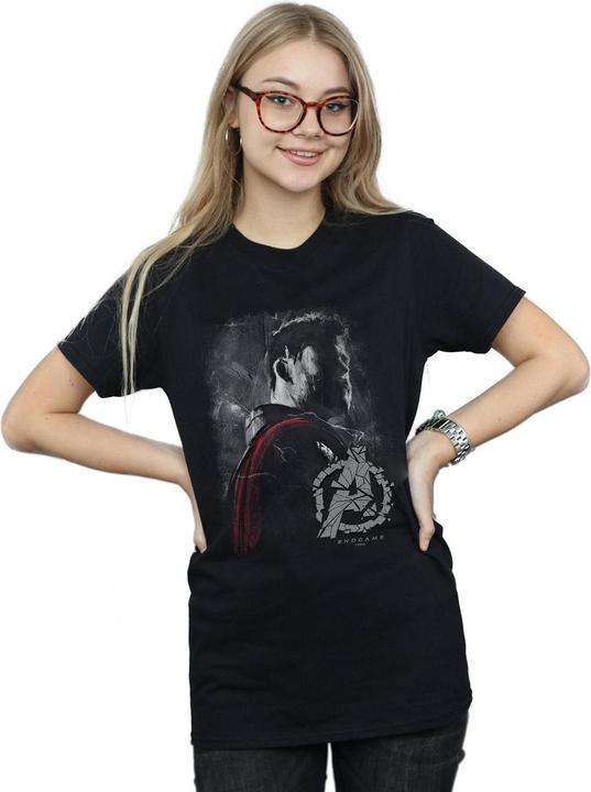 Produktbild Avengers Endgame Thor Boyfriend TShirt aus gebürsteter Baumwolle (3XL)