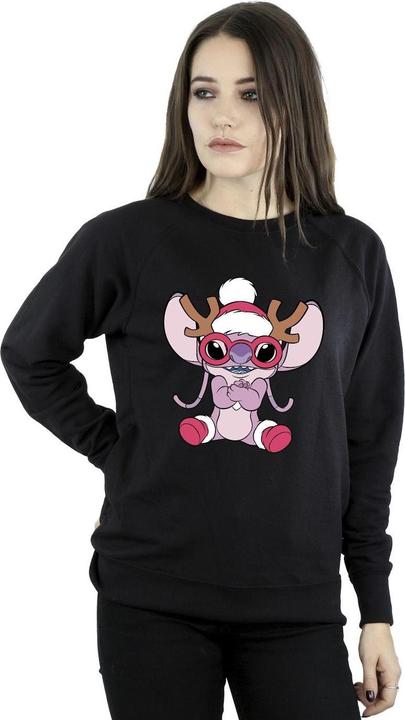 Immagine prodotto Disney Lilo & Stitch Angel Reindeer Felpa Donna (S)