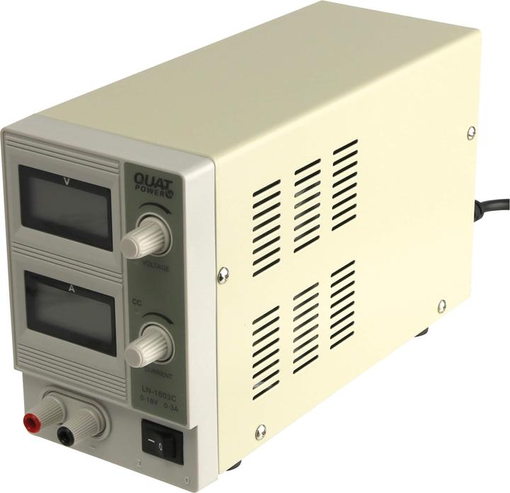 Produktbild QuatPower Netzgerät LN-1803C 0...18V-, 0...3A, LCD
