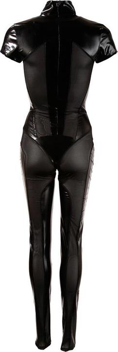 Actual product image Cottelli Collection Wetlook jumpsuit (M)
