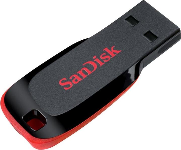 Actual product image SanDisk Cruzer Blade (16 GB, USB-A, USB 2.0)