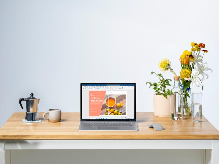 Produktbild Microsoft Surface Laptop 4 - 15" Convertible - 38,1 cm (15", AMD Ryzen 7 4980U, 8 GB, 256 GB, DE)