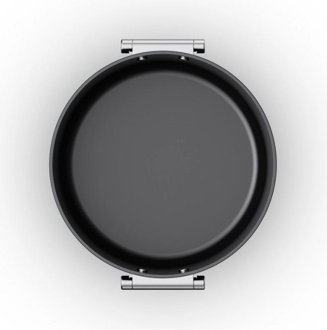 Actual product image Joseph Joseph Space soup pot with folding handles D25cm (25 cm, Pot, Aluminium)