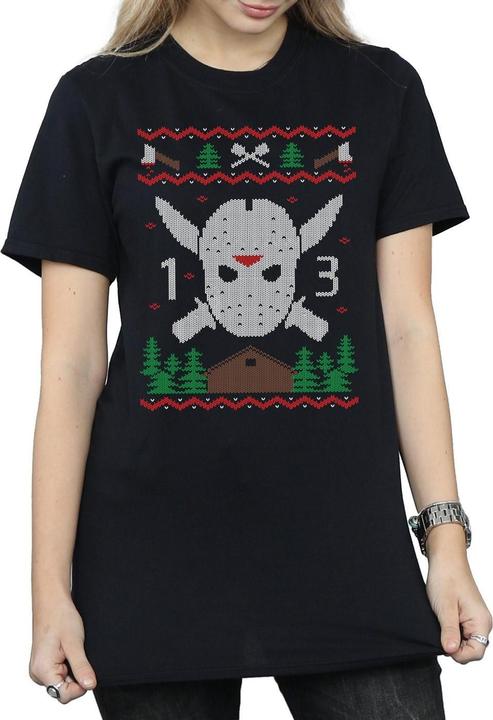 Produktbild Absolute Cult Christmas Fair Isle TShirt (S)