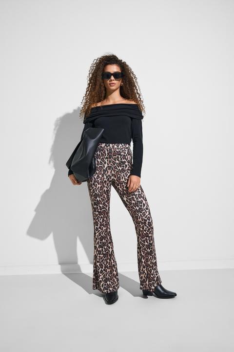 Produktbild Only Onlanna Rib Flared Aop Legging Cs Jrs (M)