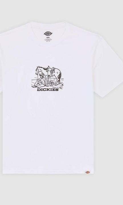 Produktbild Dickies Companion Center Logo Ss Tee White (M)