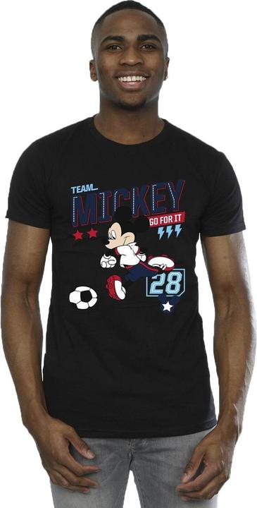 Immagine prodotto Disney Mickey Mouse Team Mickey Football Maglietta Uomo (L)