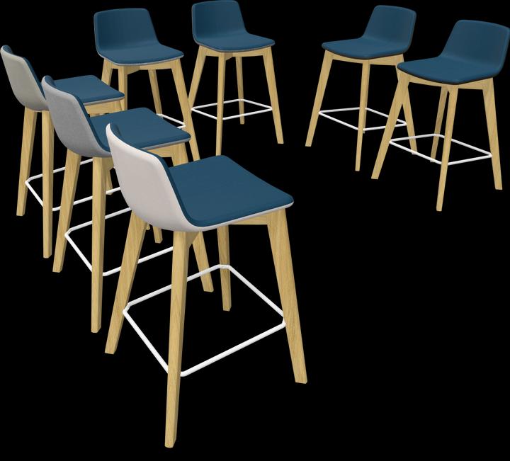 Image du produit Narbutas Tabouret de bar Twist & Sit