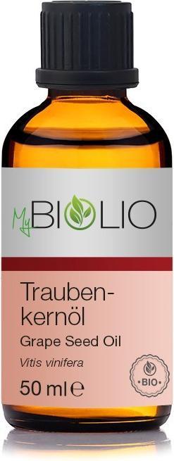 Image du produit MyBiolio Huile de pépins de raisin (Huile pour le corps, 50 ml)