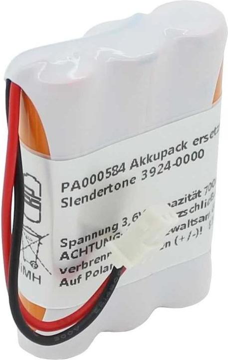 Immagine prodotto AccuCell La batteria sostituisce Slendertone 3924-0000 (1 pz., Specifico del dispositivo, 800 mAh, Accumulatore di carica elettrica)