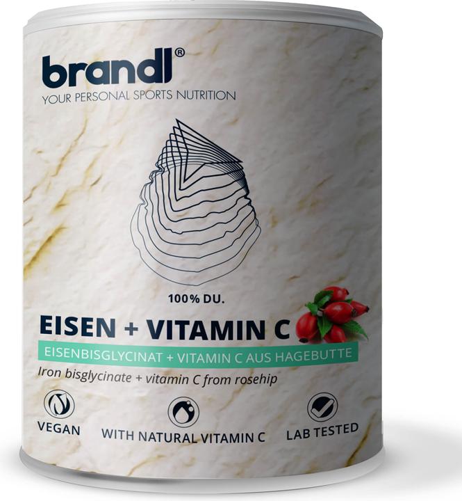 Brandl-Nutrition Comprimés de fer (bisglycinate de fer) (1 pièce(s), Capsules, 60 g)